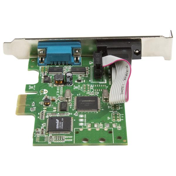 STARTECH.COM 2 Port PCI Express Seriell Karte mit 16C1050 UART - RS232 - PCIe Seriell mit Dual Channel 16C1050 UART