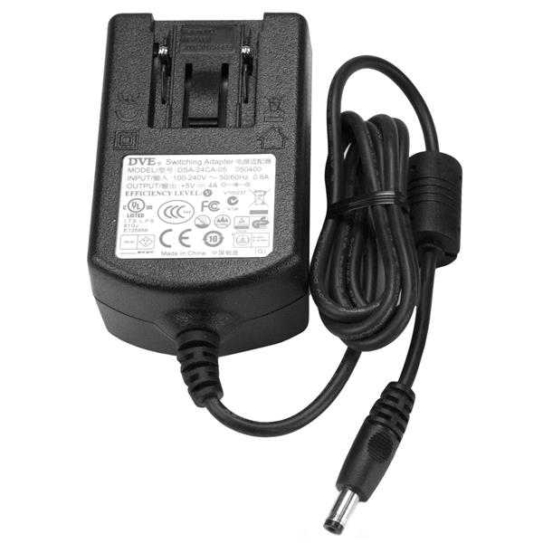 DC POWER ADAPTER - 5V 4A NA/JP/ EU/ UK/ AU