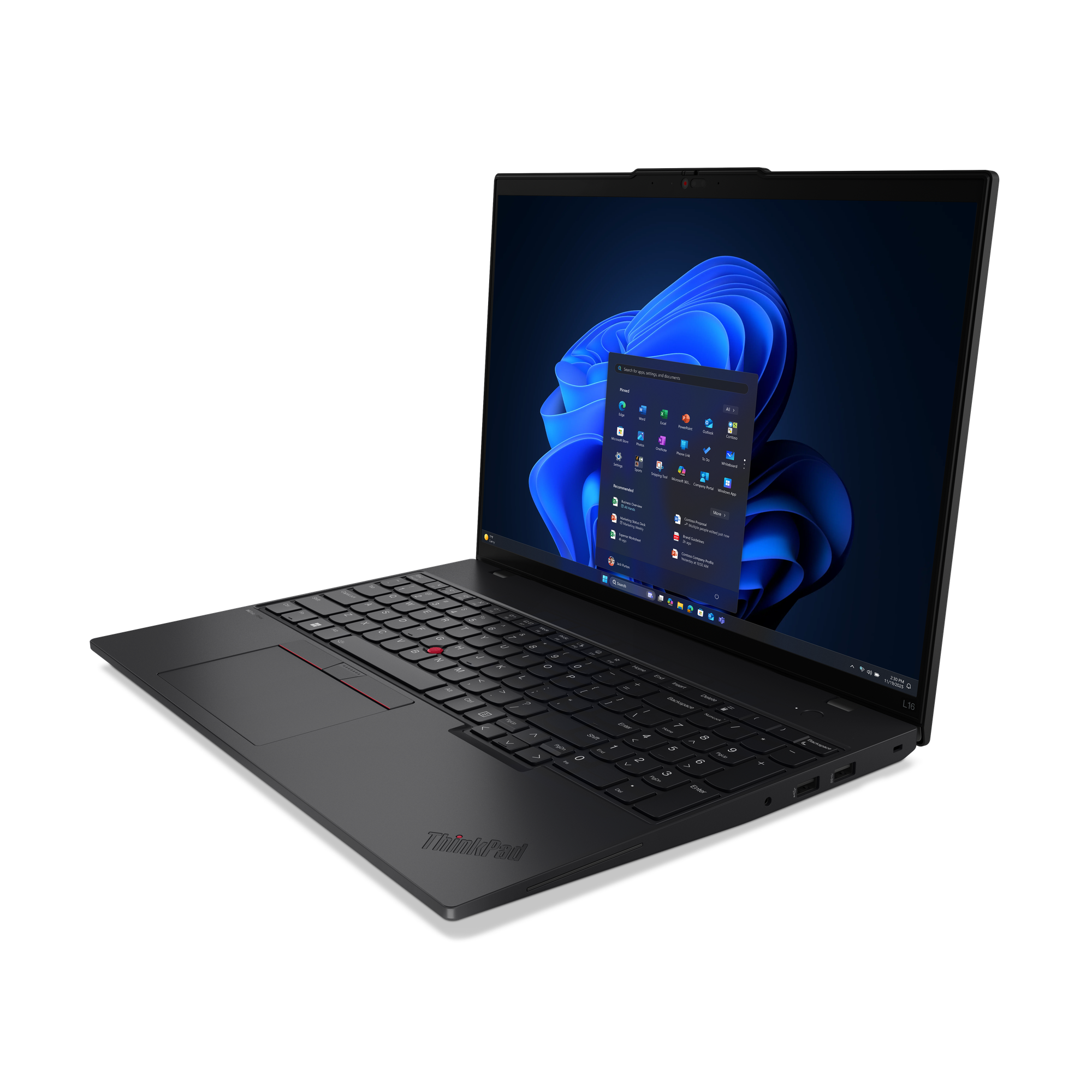 LENOVO ThinkPad L16 G2 Intel Core Ultra 5 225U 40,64cm 16Zoll WUXGA 32GB 1TB SSD UMA W11P WWAN Ready AI PC Black TopSeller
