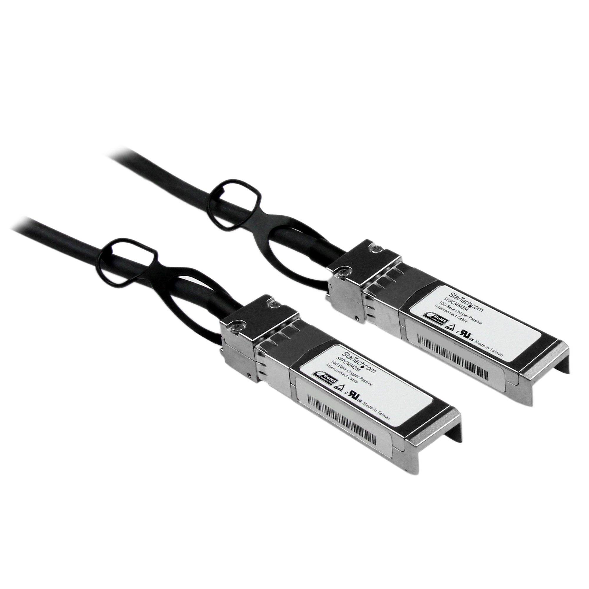 StarTech.com Cisco SFP+ Twinax Kabel 3 m Schwarz