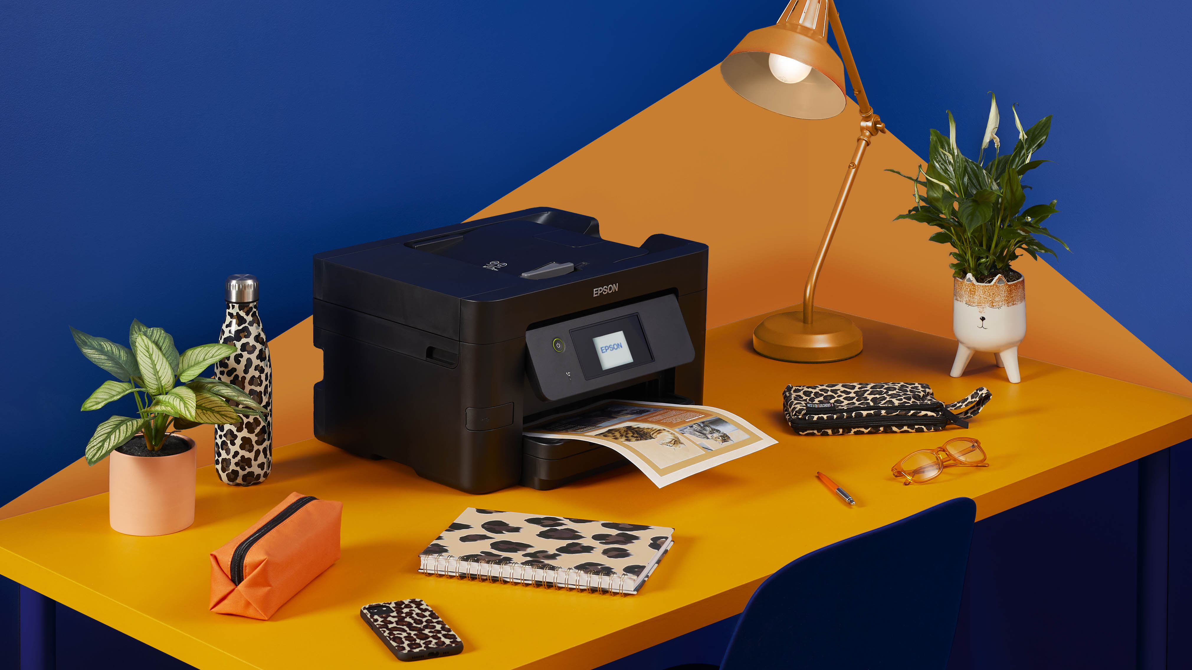 EPSON WorkForce Pro WF-3820DWF 4 in 1 Tintenstrahl-Multifunktionsdrucker schwarz