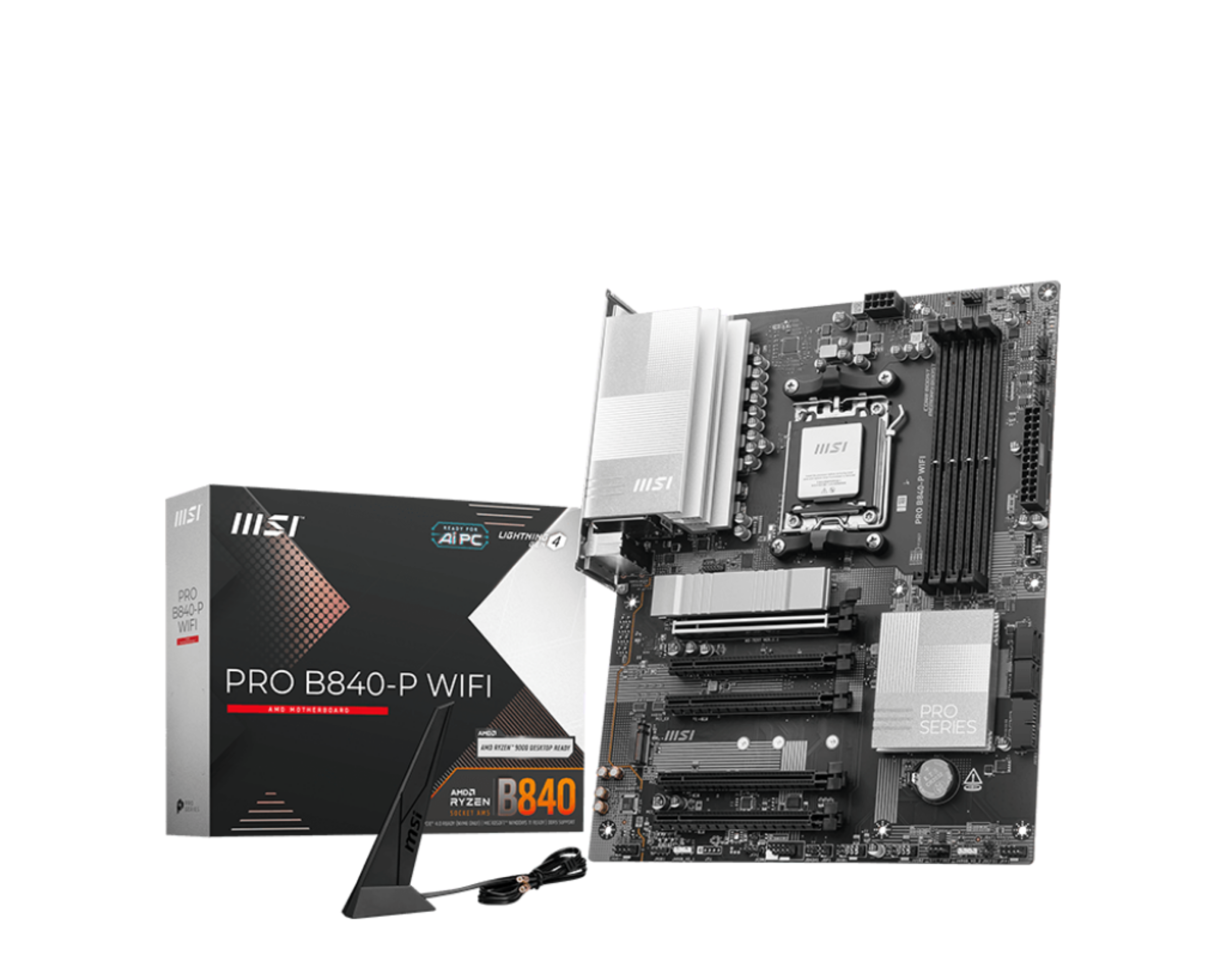 MSI Pro B840-P Wifi (B840,AM5,ATX,DDR5)