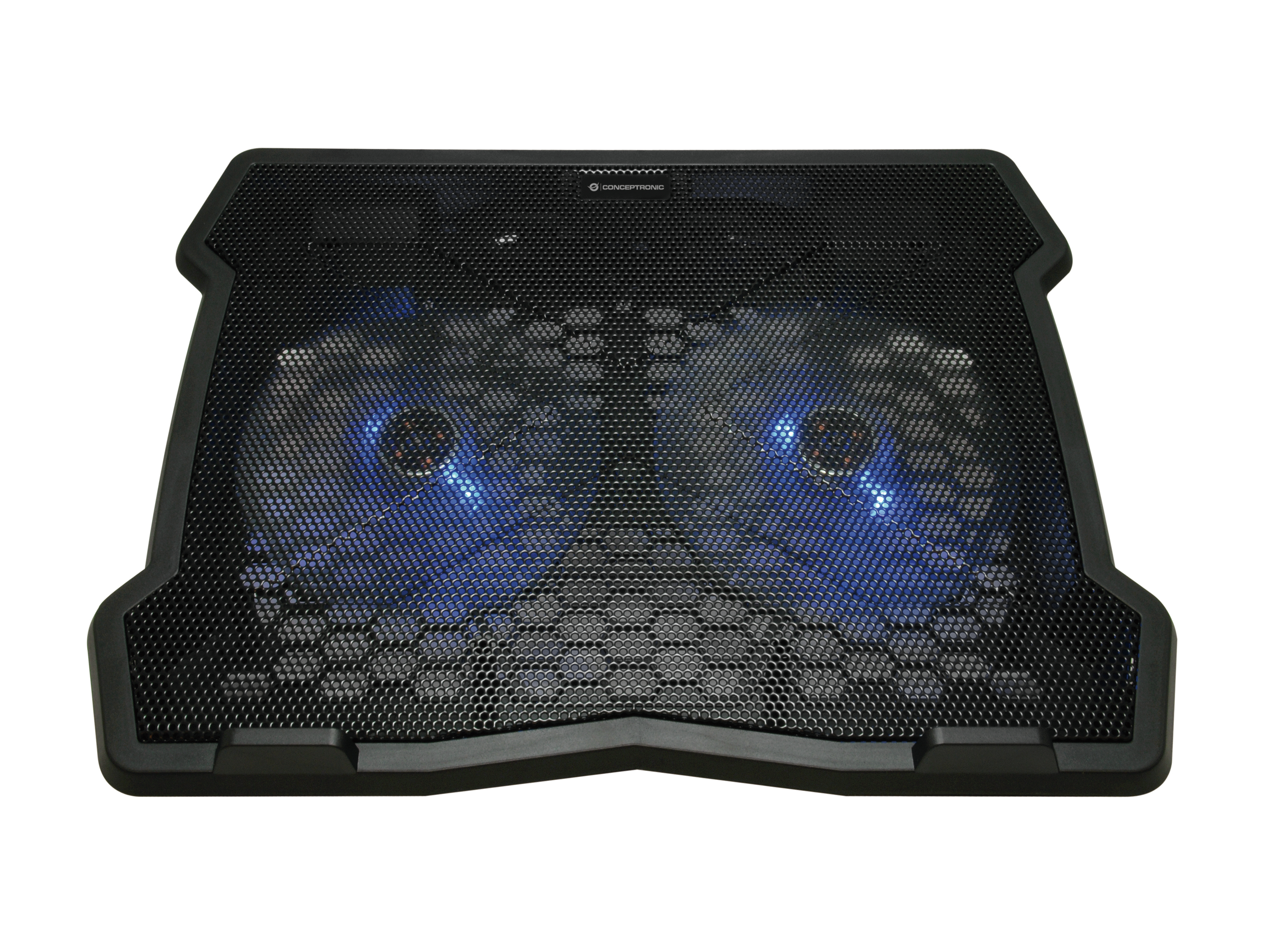 CONCEPTRONIC 2-Fan USB-A2.0 Laptop-Kühlpad 5Kg 15.6 sw