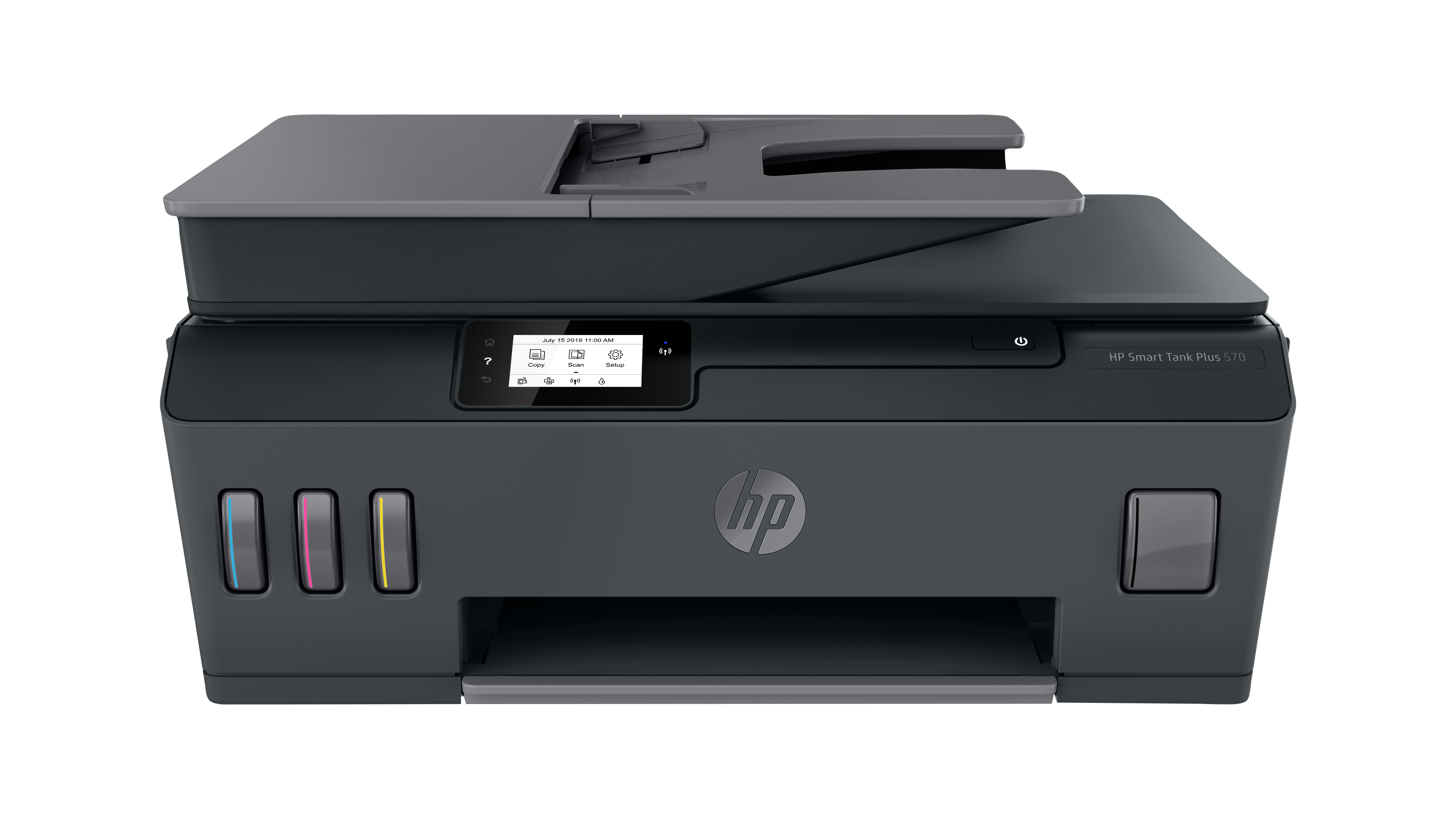 AKTION: HP Smart Tank Plus 570 Wireless All-in-One 3 in 1 Tintenstrahl-Multifunktionsdrucker grau mit 20 Euro CashBack