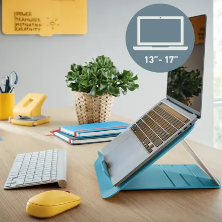 LEITZ Laptop-Ständer Ergo Cosy blau