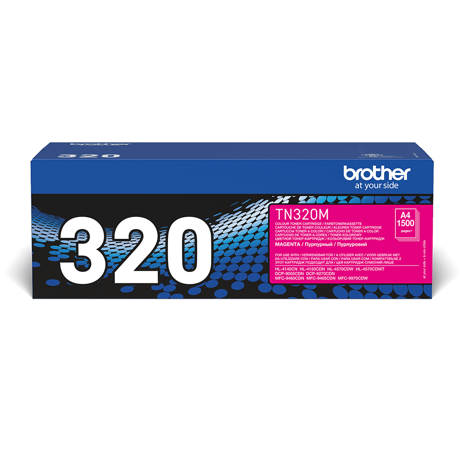 TN-320M TONER CARTRIDGE MAGENTA F/ HL-4150CDN 4570CDW -4570CDWT
