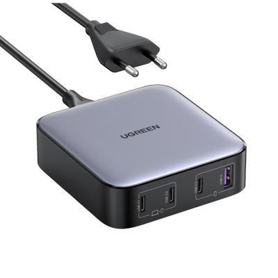 UGREEN Nexode CD328 100W Desktop Charger GaN PD Tischladegerät 2x USB-C 100W 1x USB-C 1x USB-A
