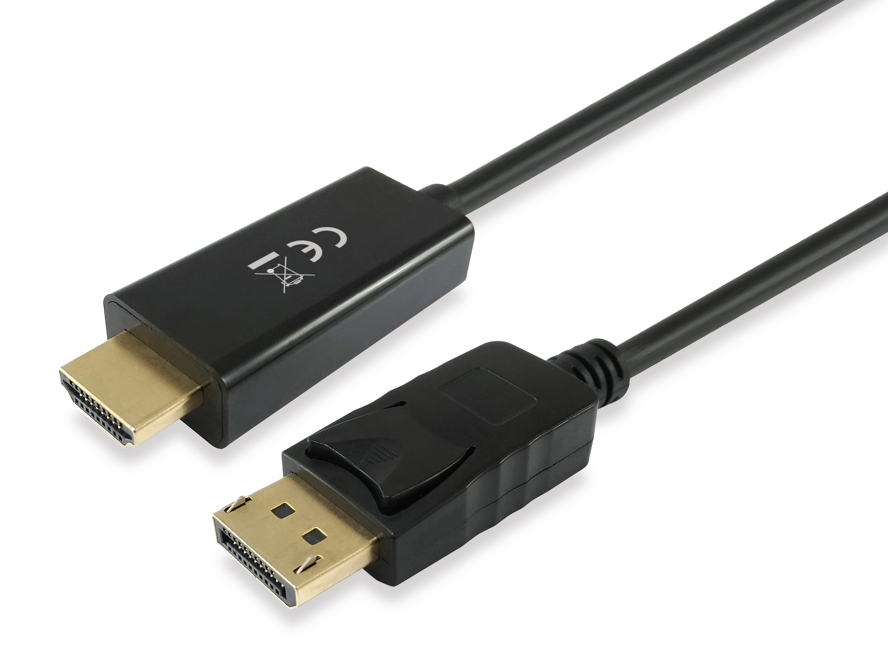 Equip DisplayPort->HDMI 4K/ 30Hz St/St 2.00m sw Polybeutel