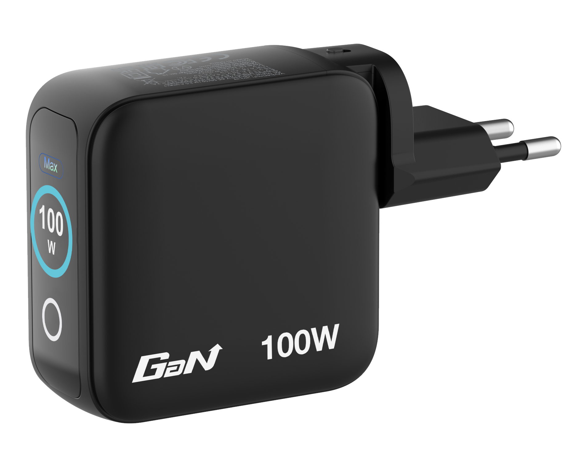 Mini-GaN-Ladegerät mit Display