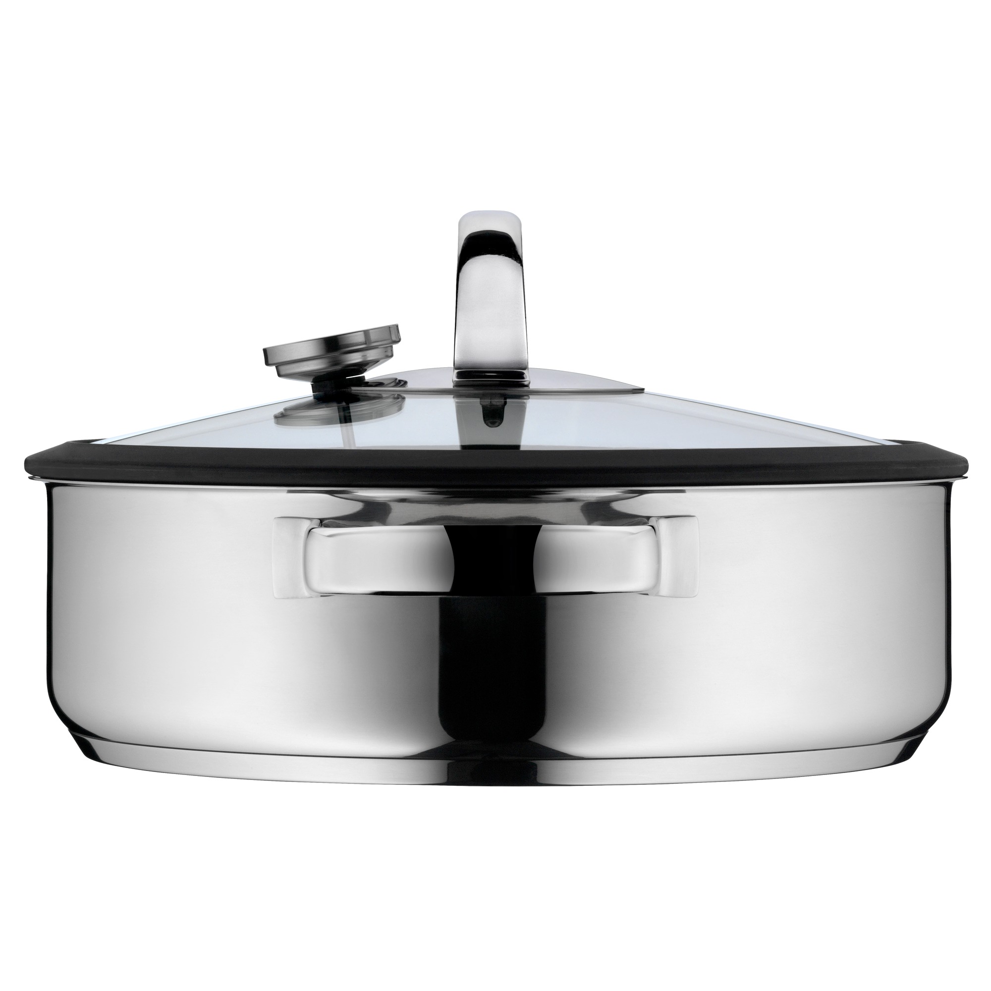 WMF 1743016040 Vitalis Dampfgarer rund Ø 28 cm ca. 5l mit Glasdeckel