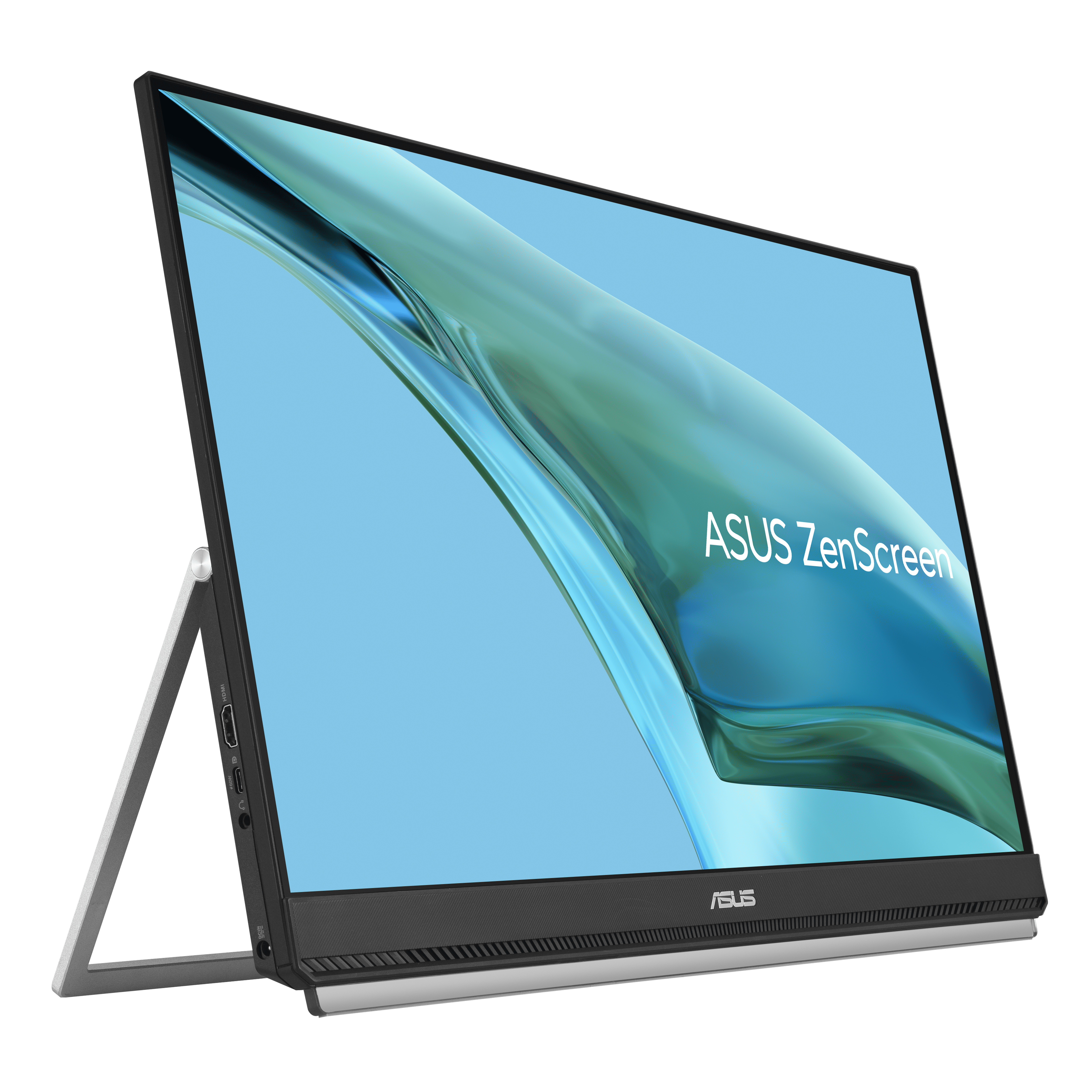 ASUS ZenScreen MB249C 60,96cm 24Zoll portable Monitor Full HD 1920x1080 60W FreeSync IPS Panel 16:9 Speaker USB Type-C HDMI
