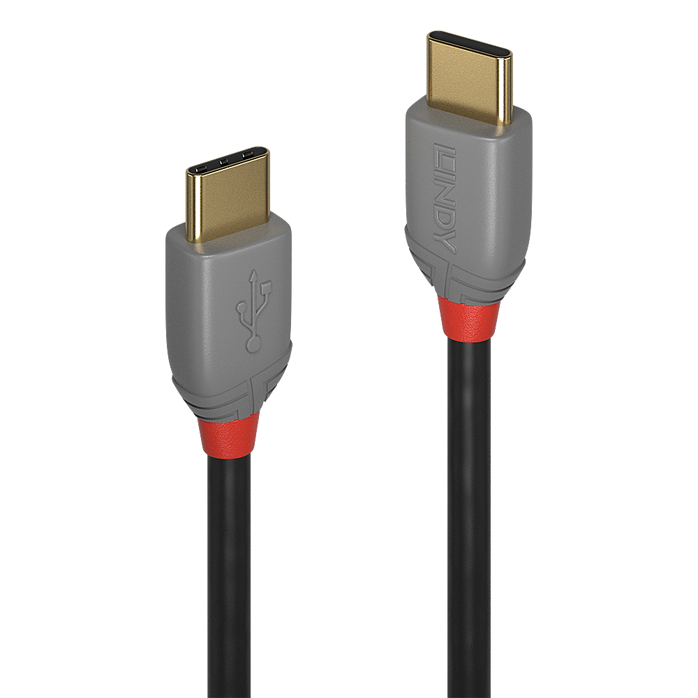 0.5M USB 2.0 TYP C KABEL ANTHRA LINE