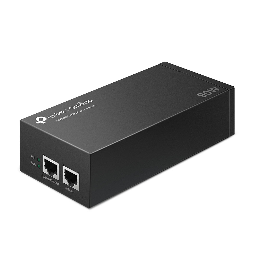 OMADA 10G POE++ INJECTOR 802.3BT/AT/AF 90 W POE POWER