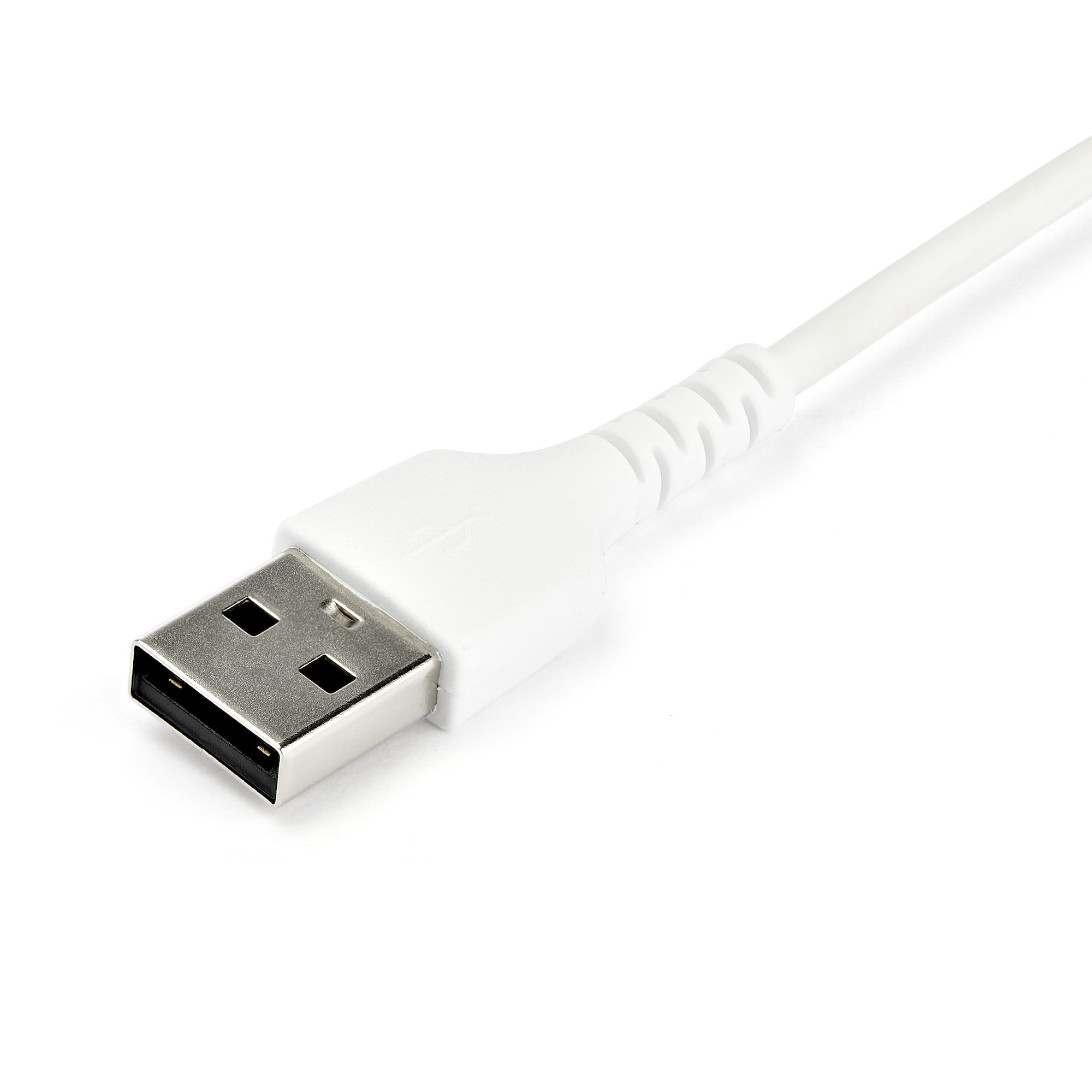 STARTECH.COM 1m/3.3ft USB 2.0 to USB-C Cable High Quality USB 2.0 Cable White USB Data Transfer Cable