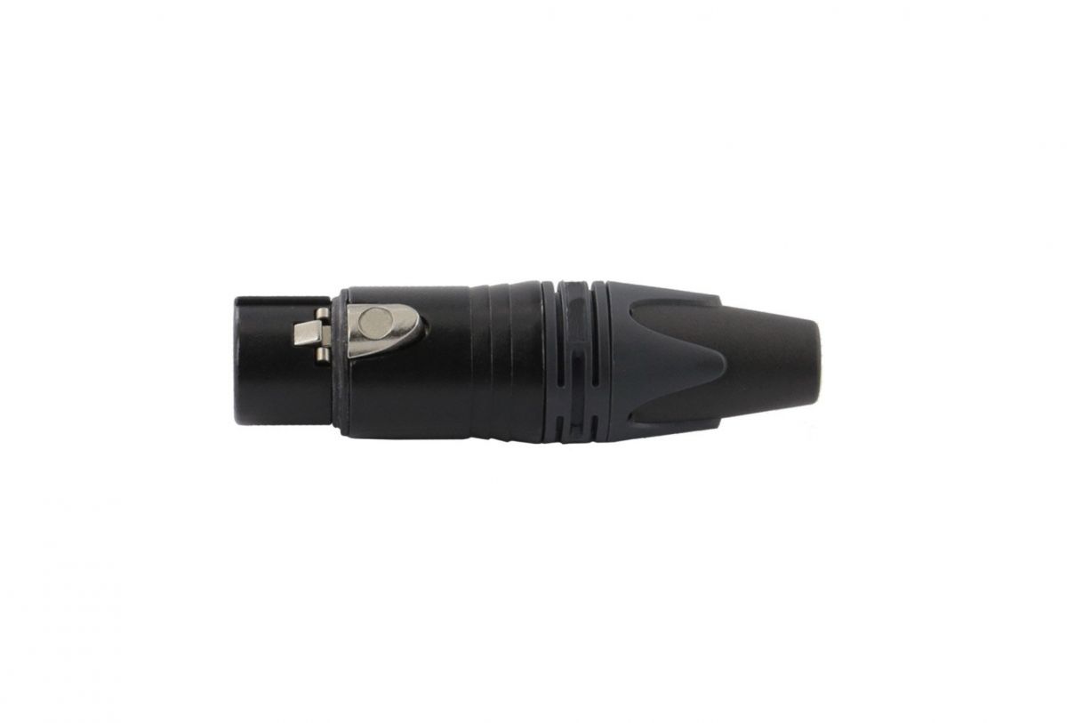 Equip Kabelverbinder 3-Polig Buchse schwarz