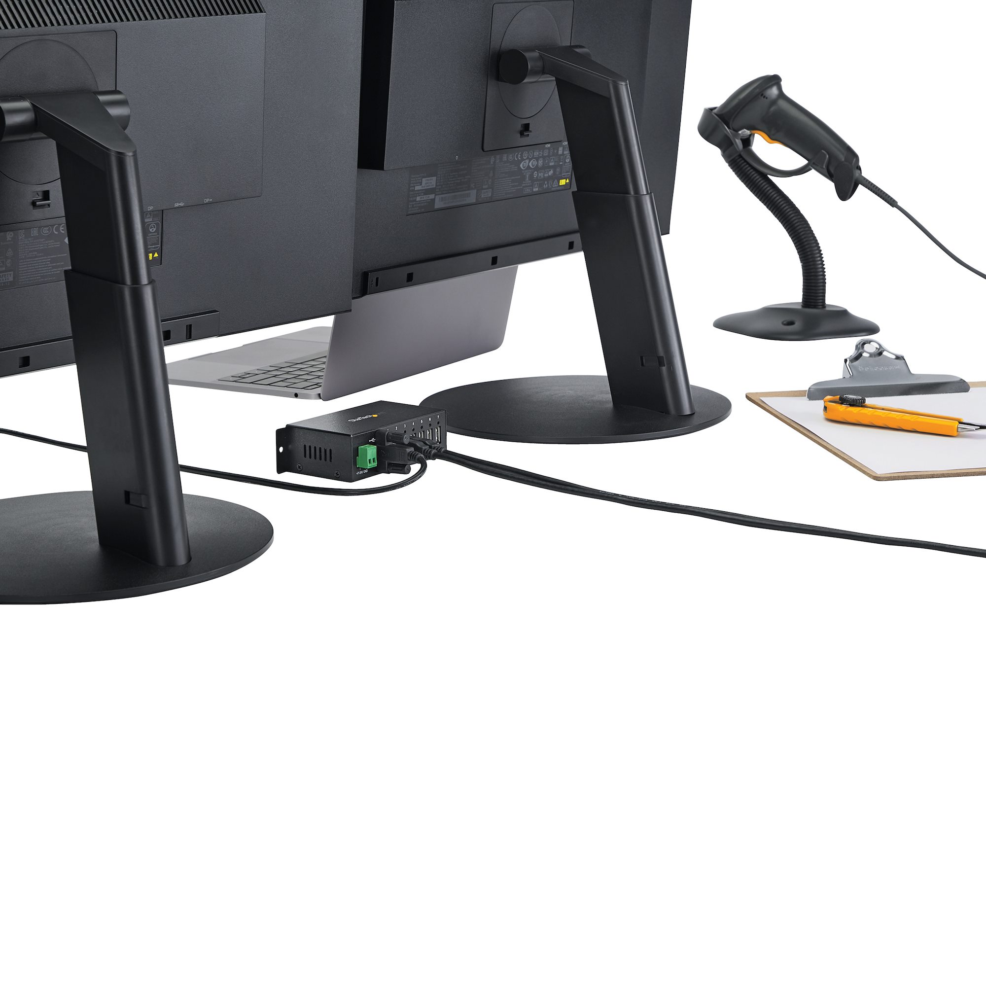 STARTECH.COM 7Port Industrial USB 2.0 Hub with ESD and 350W Surge Protection