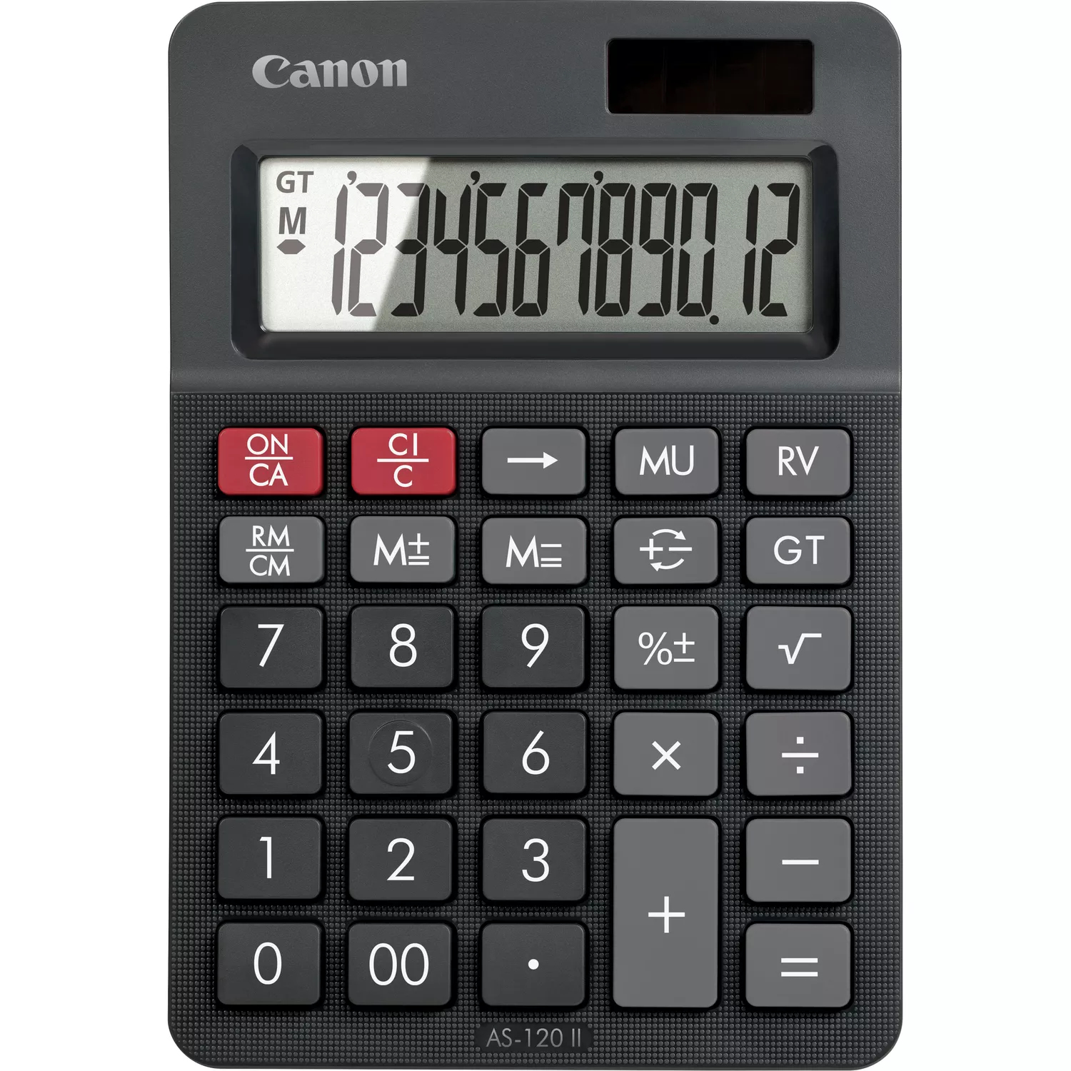 Canon AS-120 II Tischrechner schwarz