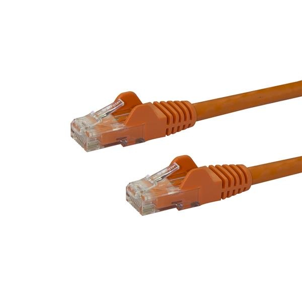 STARTECH.COM Cat6 Snagless RJ45 Netzwerkkabel - 7m - Orange - Cat 6 Ethernet UTP Kabel 7 Meter