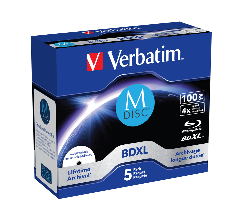 BD-R M-Disc 100 GB, Blu-ray-Rohlinge