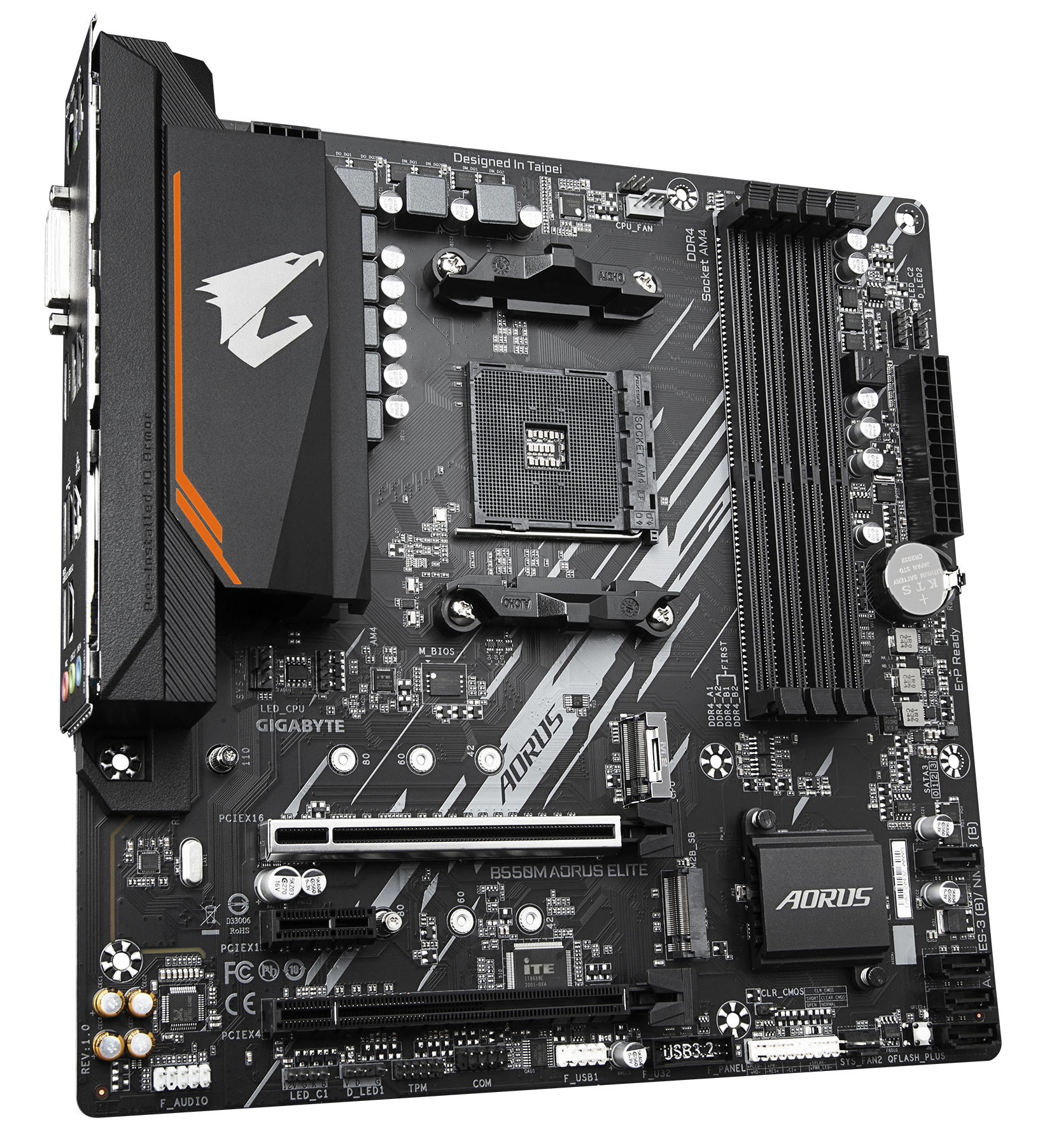 Gigabyte GA-B550M-AORUS ELITE (AM4) (D)