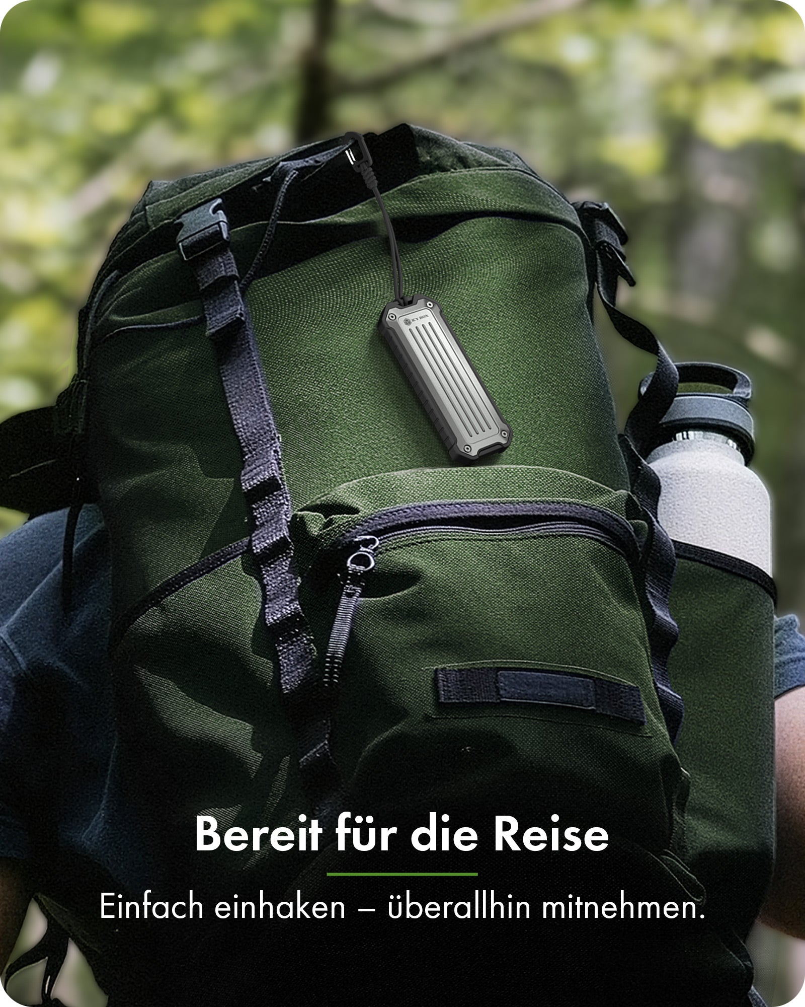Geh. IcyBox für NVMe M.2/SATA SSD 10Gbps USB3.2 GEN2 Type-C