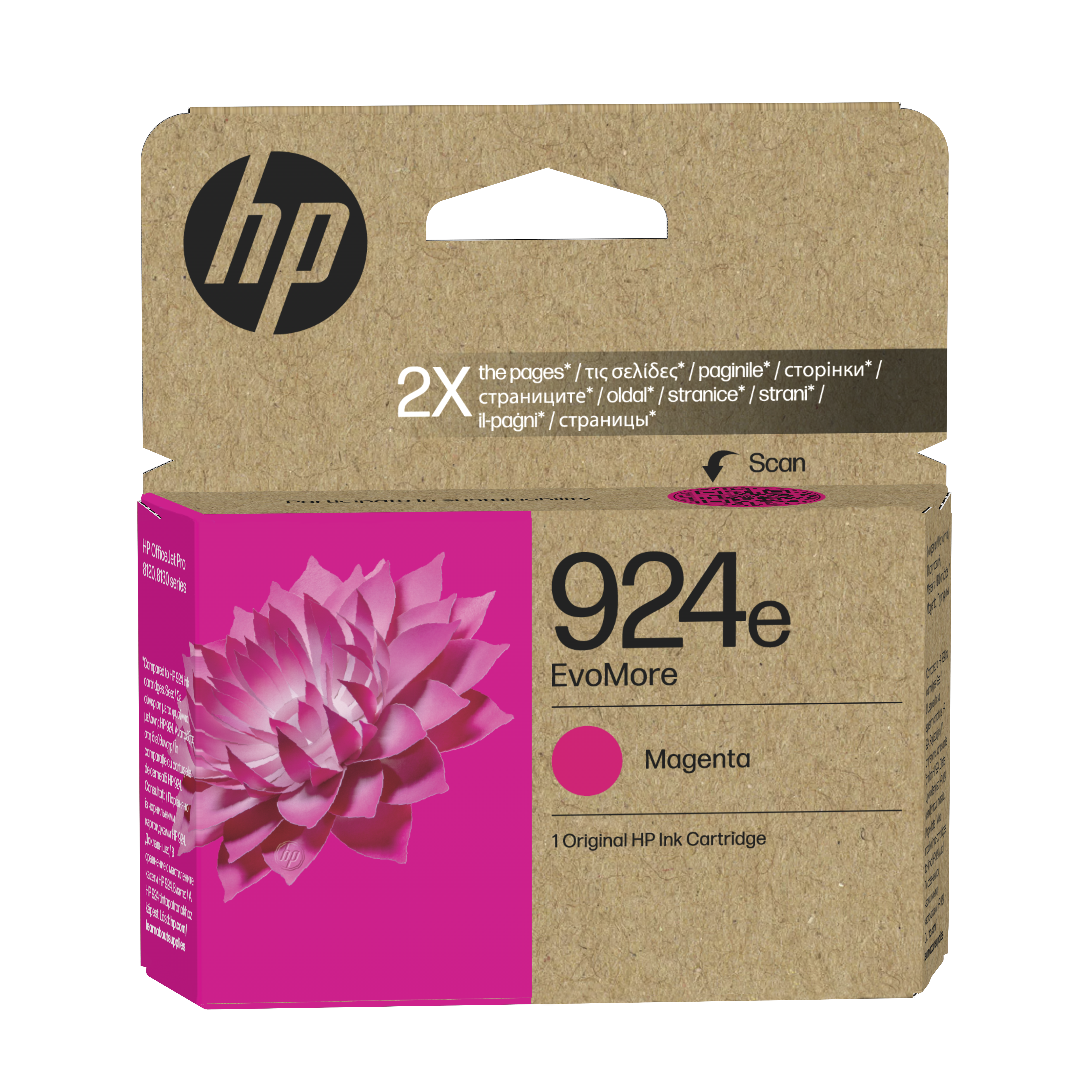 HP 924e(4K0U8NE) magenta Druckerpatrone