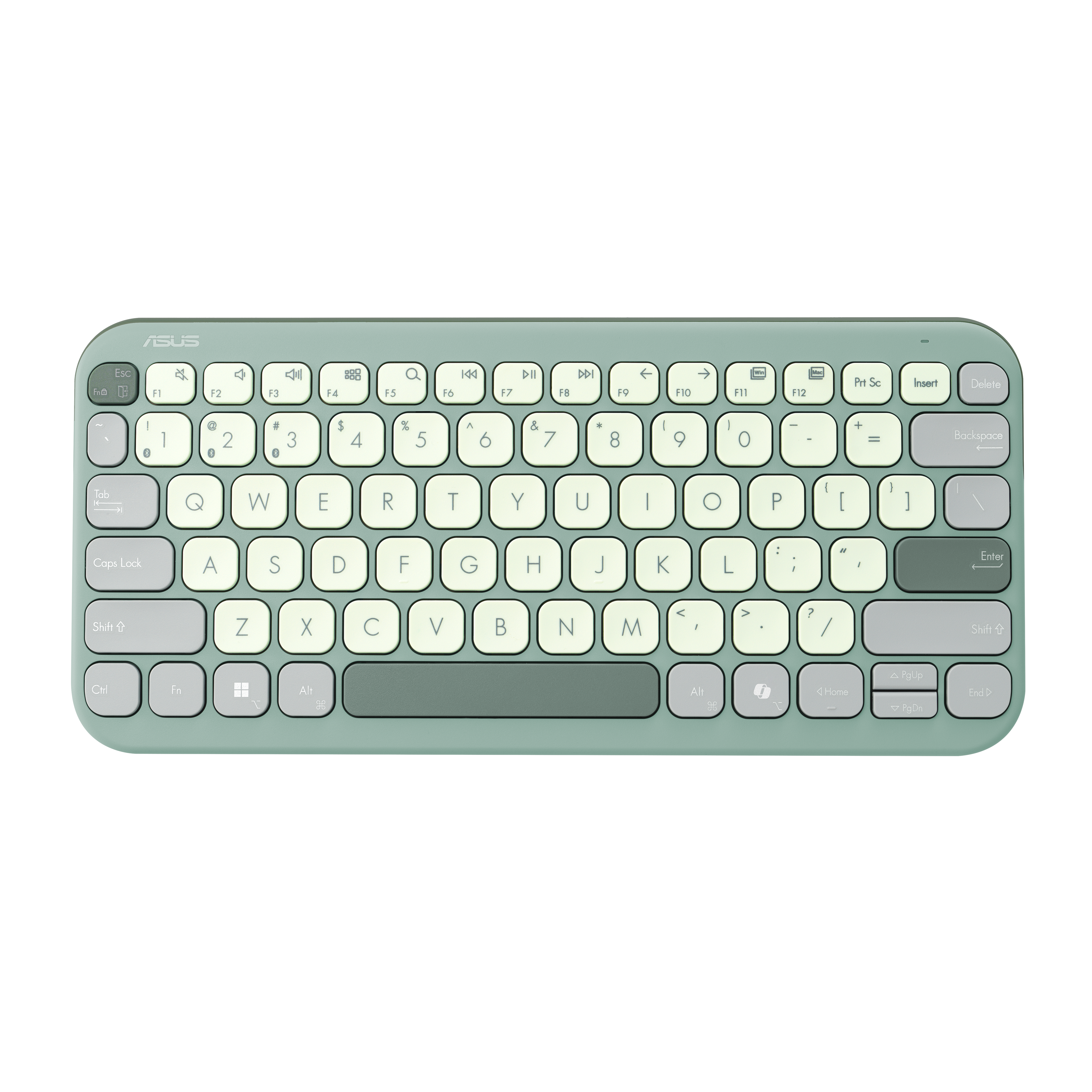 ASUS KW100 Marshmallow Tastatur grün