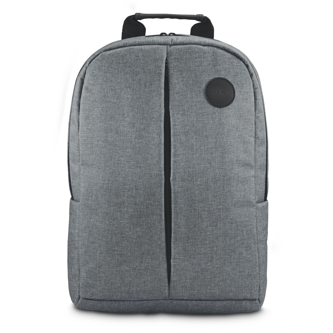 hama Laptop-Rucksack Genua Polyester grau bis 39,6 cm (15,6 Zoll)