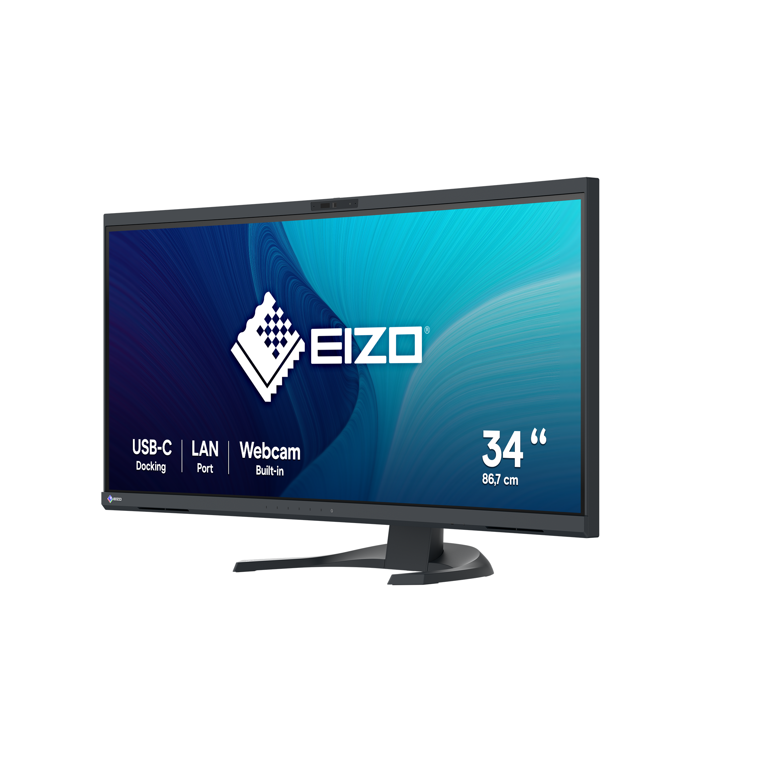 EIZO 86.7cm (34,1) EV3450XC-BK 21:9 4K 2xHDMI+DP+USB-C Curv