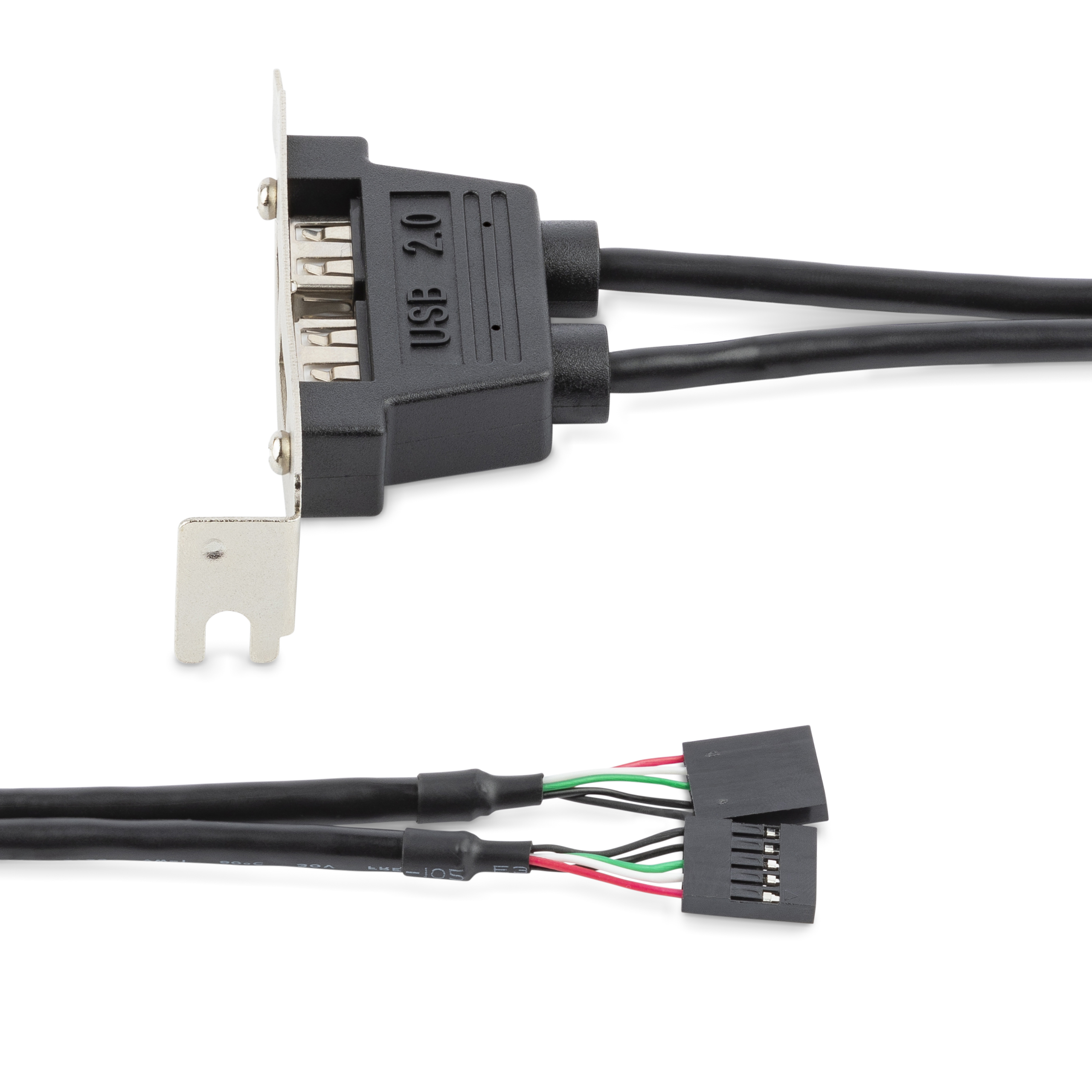 2 PORT USB SLOT PLATE ADAPTER .