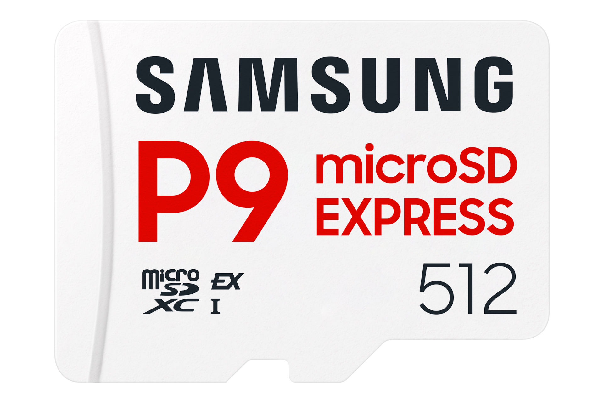 SAMSUNG P9 Express microSD Express-Karte 512GB 4K UHD NVMe 1.3 800 MB/s Read 310 MB/s Write Speicherkarte für Nintendo Switch 2