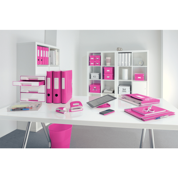 LEITZ Active WOW 1106 Ordner pink Kunststoff 8,2 cm DIN A4, 1 St.