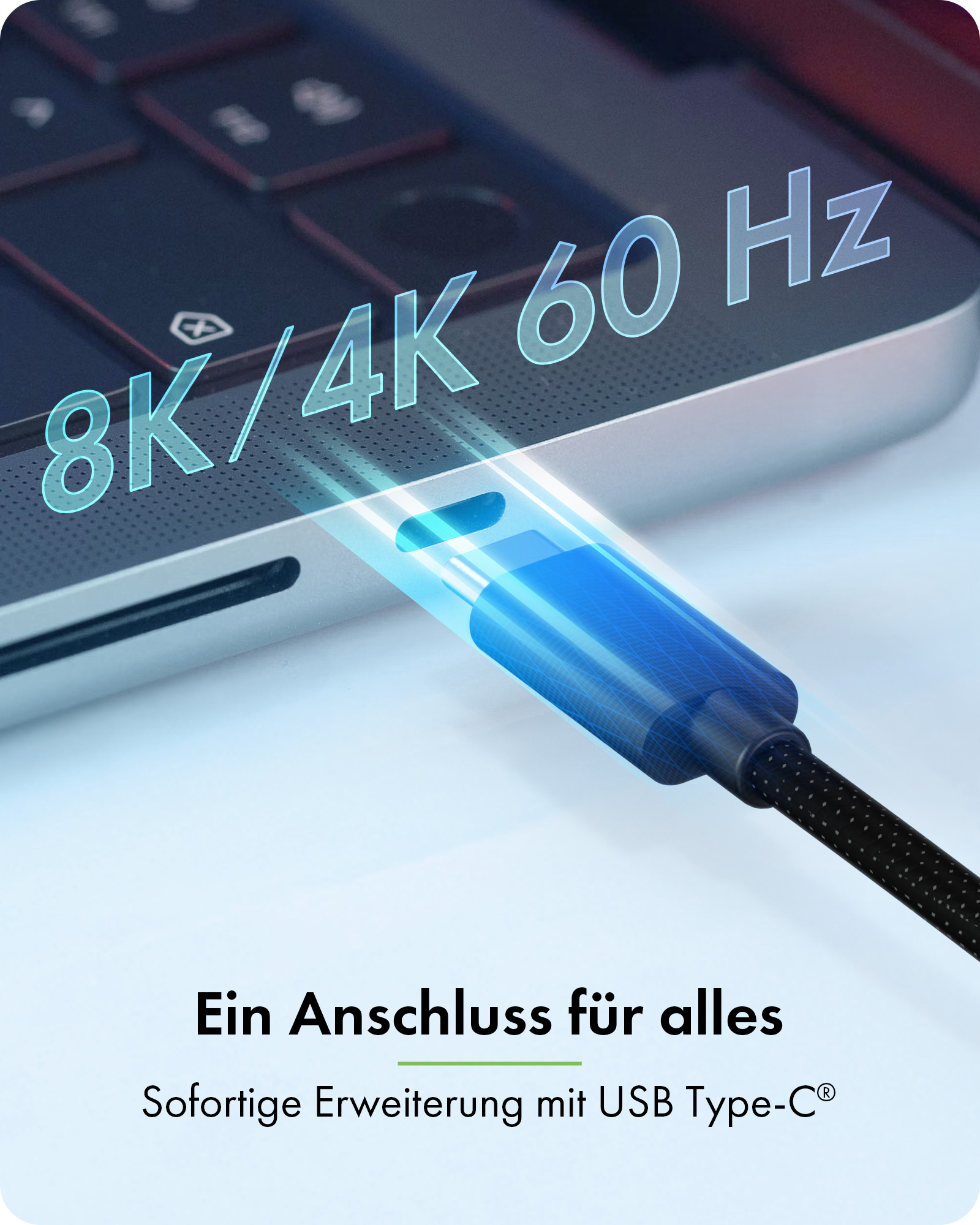 Adapter IcyBox USB Type-C 3x HDMI-Videoausgänge