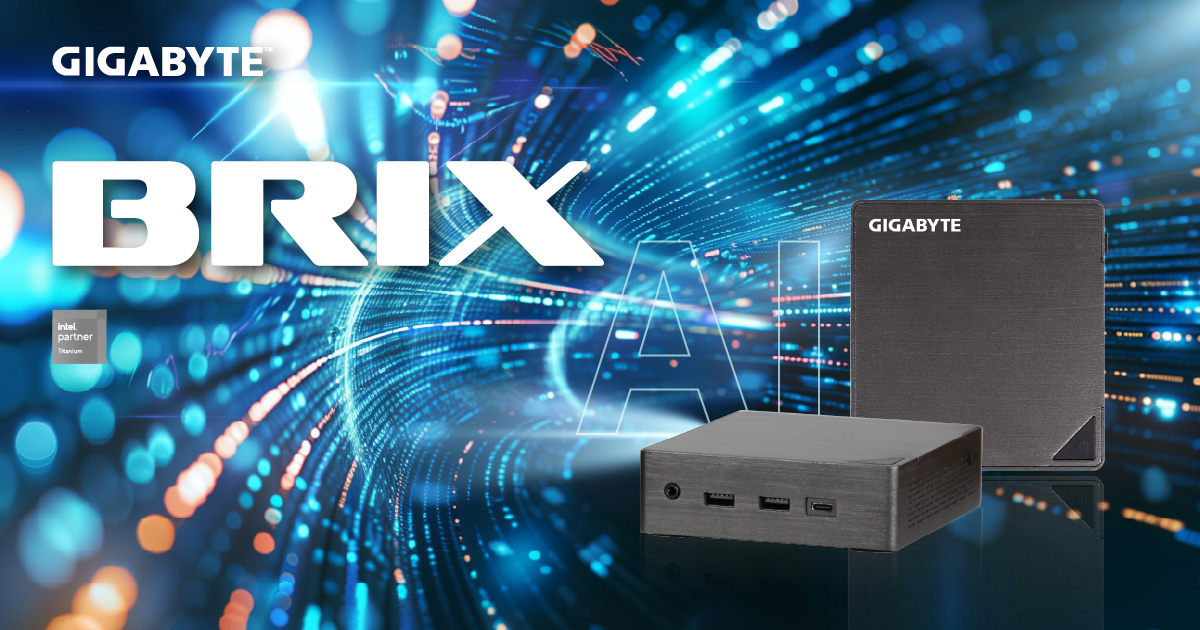 Gigabyte BRIX Barebone GB-BRU7-255H (D) Arrow Lake