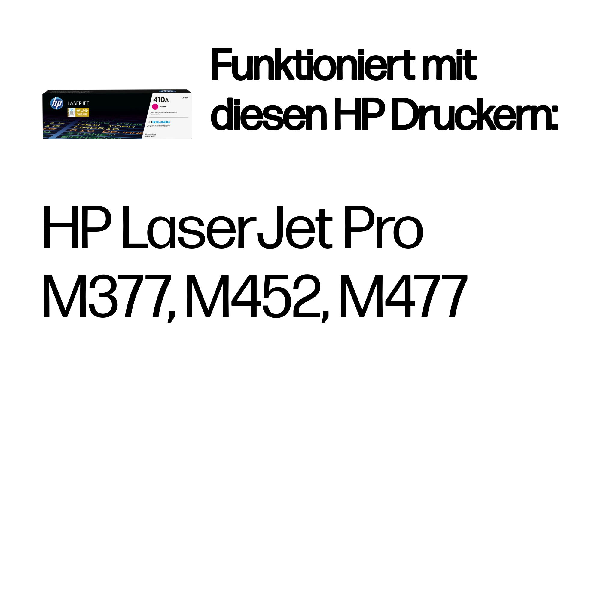 HP 410A Magenta LaserJet Tonerpatrone