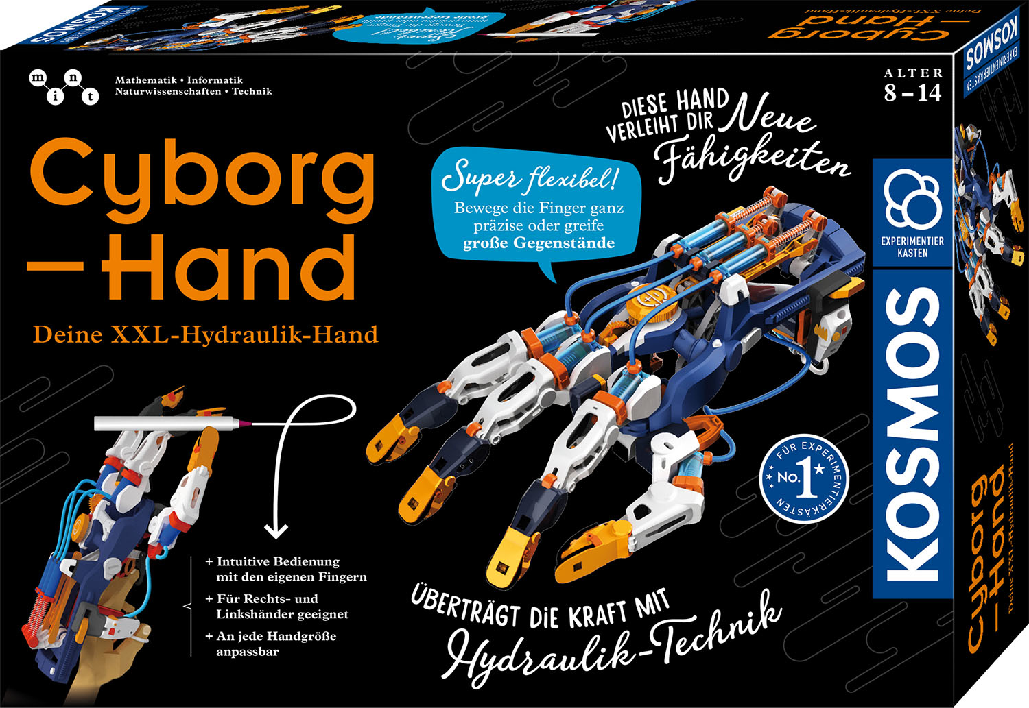 Cyborg-Hand, Experimentierkasten