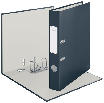 LEITZ Cosy Soft-Touch Ordner samtgrau Karton 5,2 cm DIN A4, 1 St.