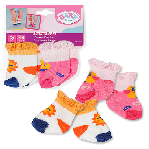 BABY born Socken 2 Paar 43cm, Puppenzubehör