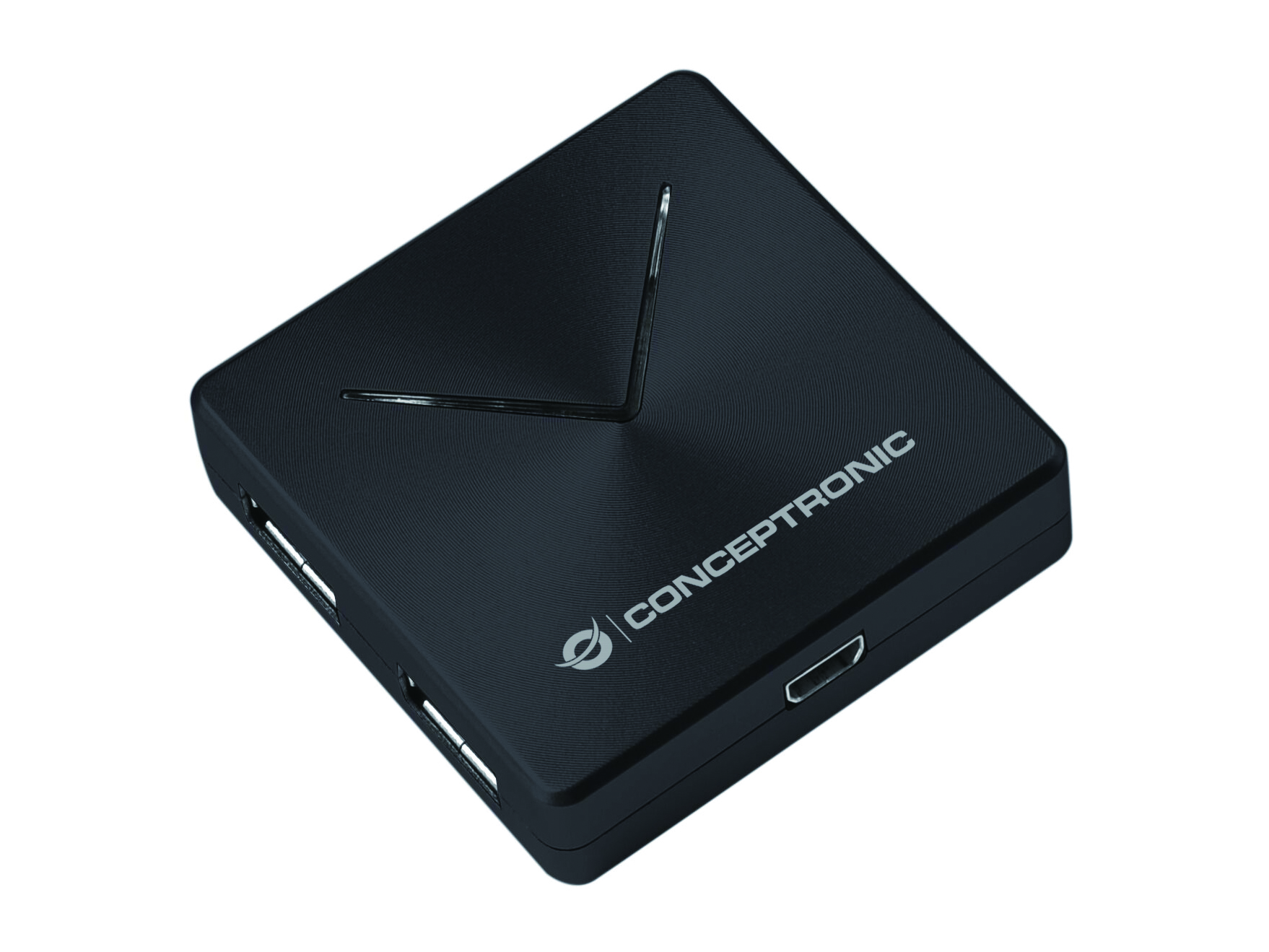 CONCEPTRONIC 4-Port Hub USB-A3.0/Mini-B ->4xA3.0 o.Netz. sw