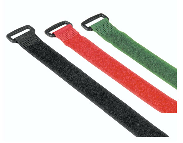 hama Klettkabelbinder farbsortiert 25,0 cm x 2,0 cm, 9 St.