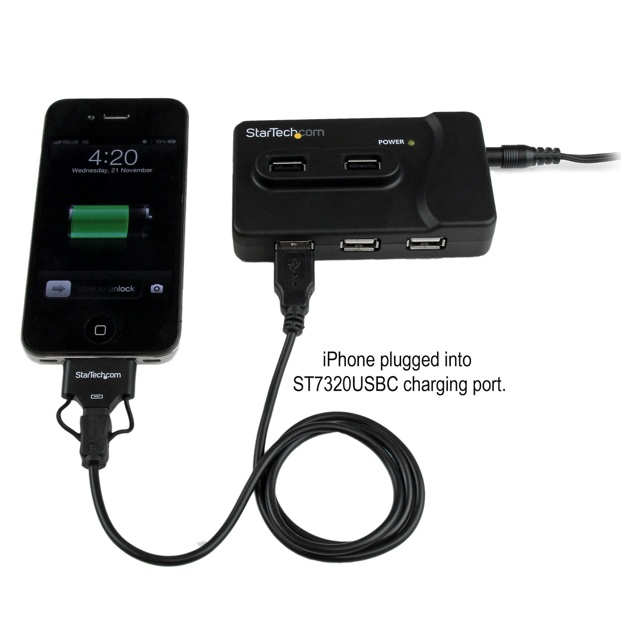 6 PORT USB 3/USB 2.0 COMBO HUB .