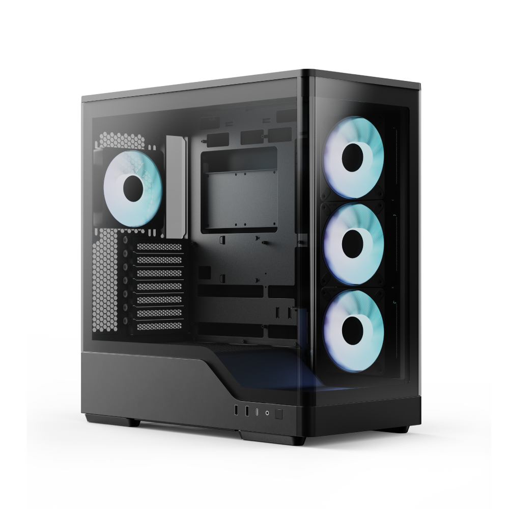 AeroCool Geh Midi P500A Black ACCS-P500A-001
