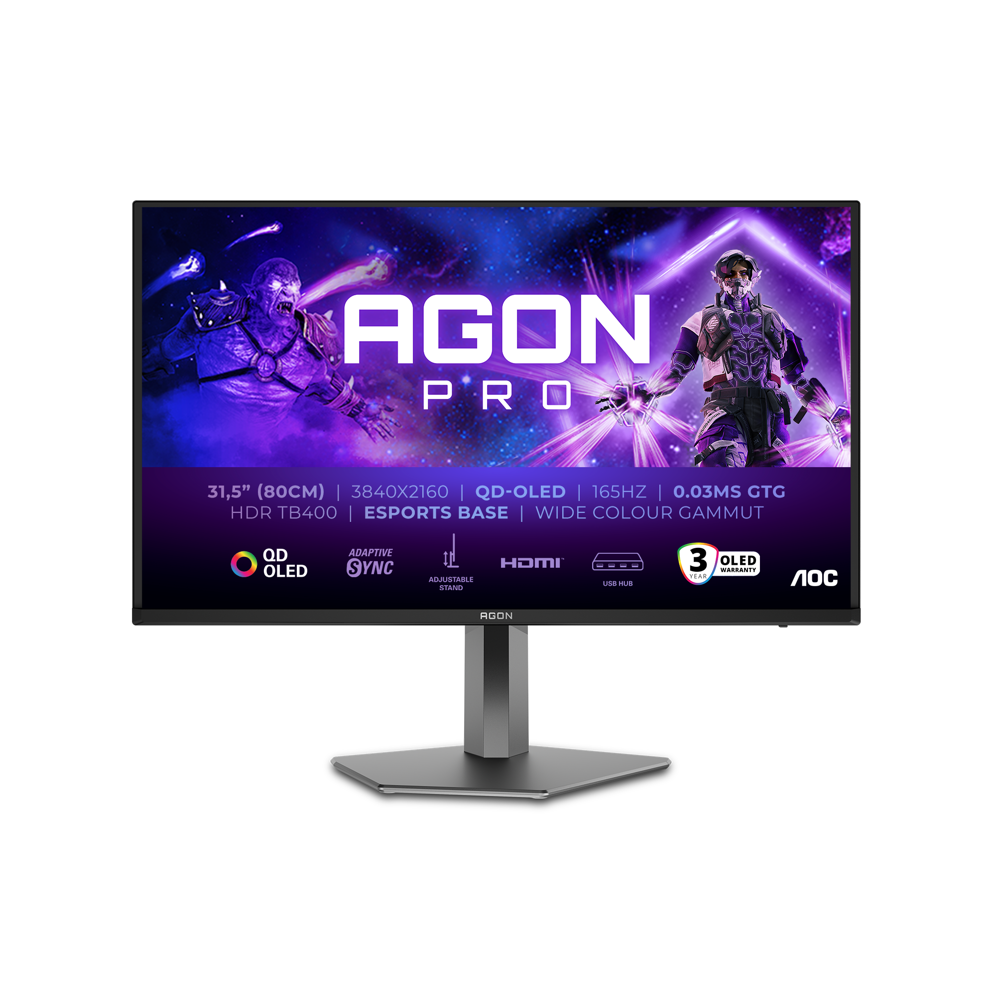 AGON PRO AG326UD, Gaming-Monitor