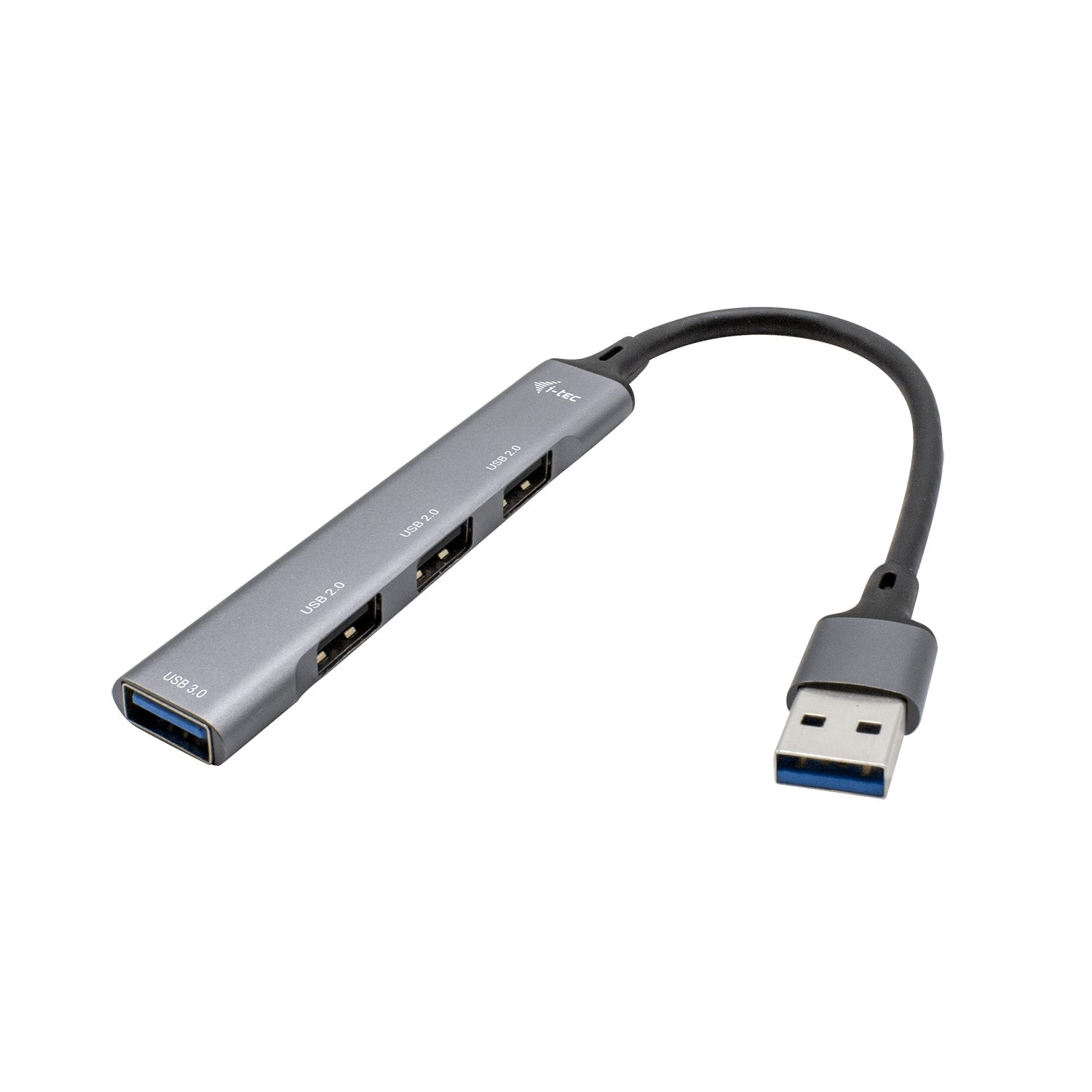 USB 3.0 METAL HUB 1X USB 3.0 + 3X USB 2.0