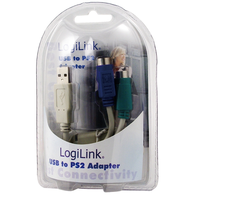 Logilink Adapter USB A > PS/2 0.20m