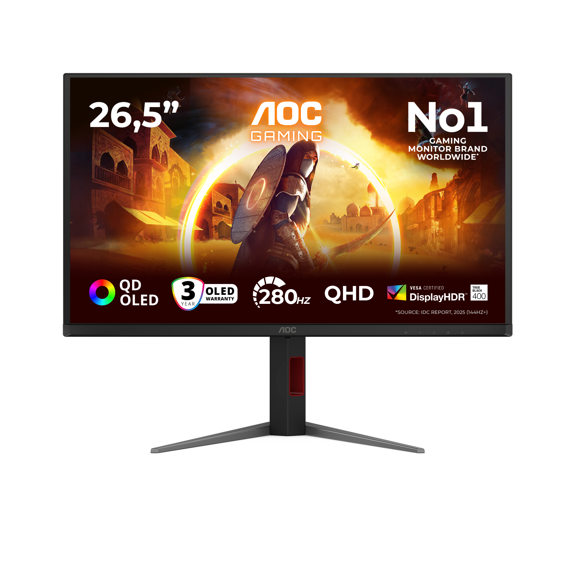 AGON Q27G4ZD QD-OLED, Gaming-Monitor
