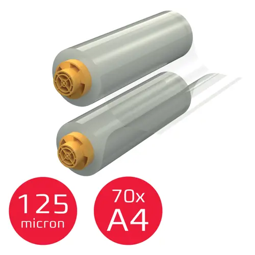 GBC Laminierfolienrolle Velocity glänzend für diverse Formate bis A4 125 micron, 1 St.