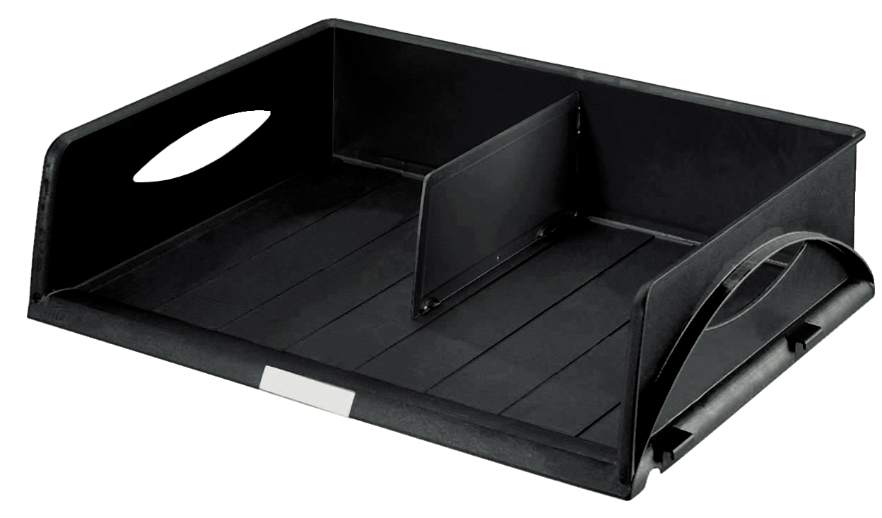 LEITZ Briefablage Sorty A3 quer Jumbo schwarz DIN A3 quer, 1 St.