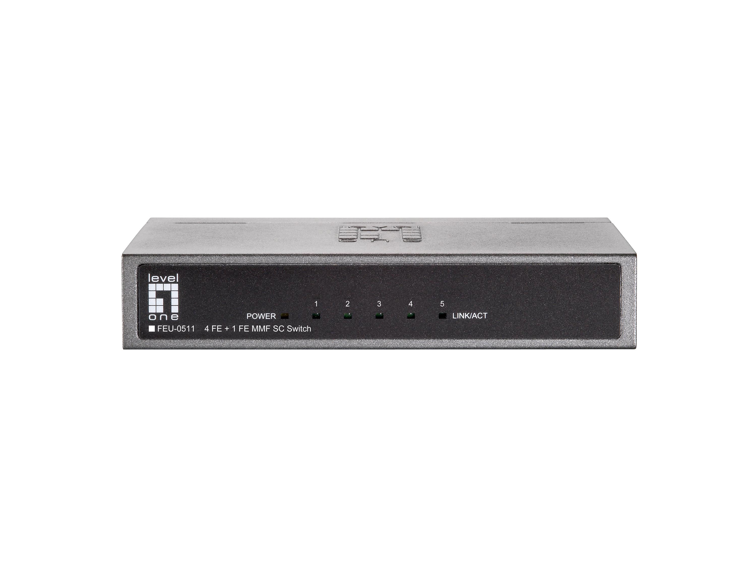 LevelOne Switch 4xFE/1xSC MM 2km Metall
