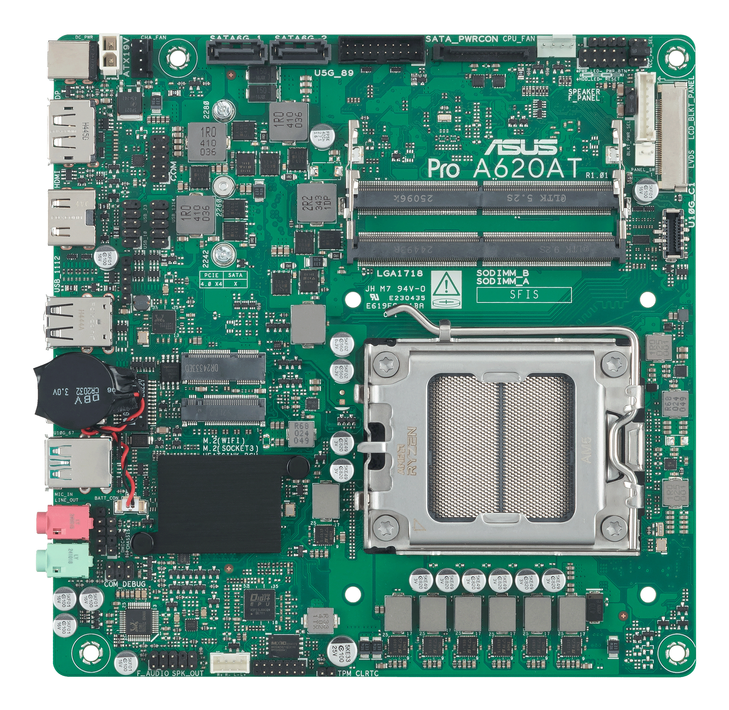 ASUS PRO A620AT-CSM (AMD,AM5,DDR5,mATX)